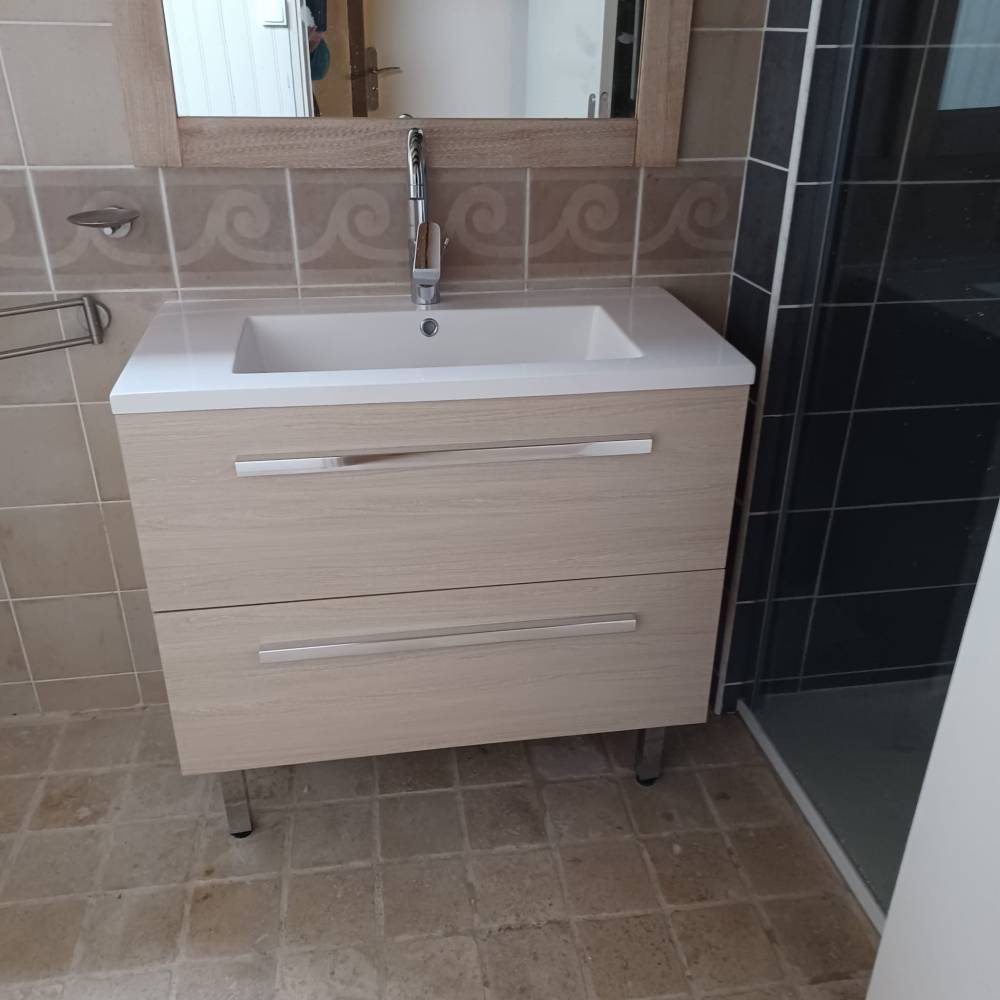 Montage meuble SDB